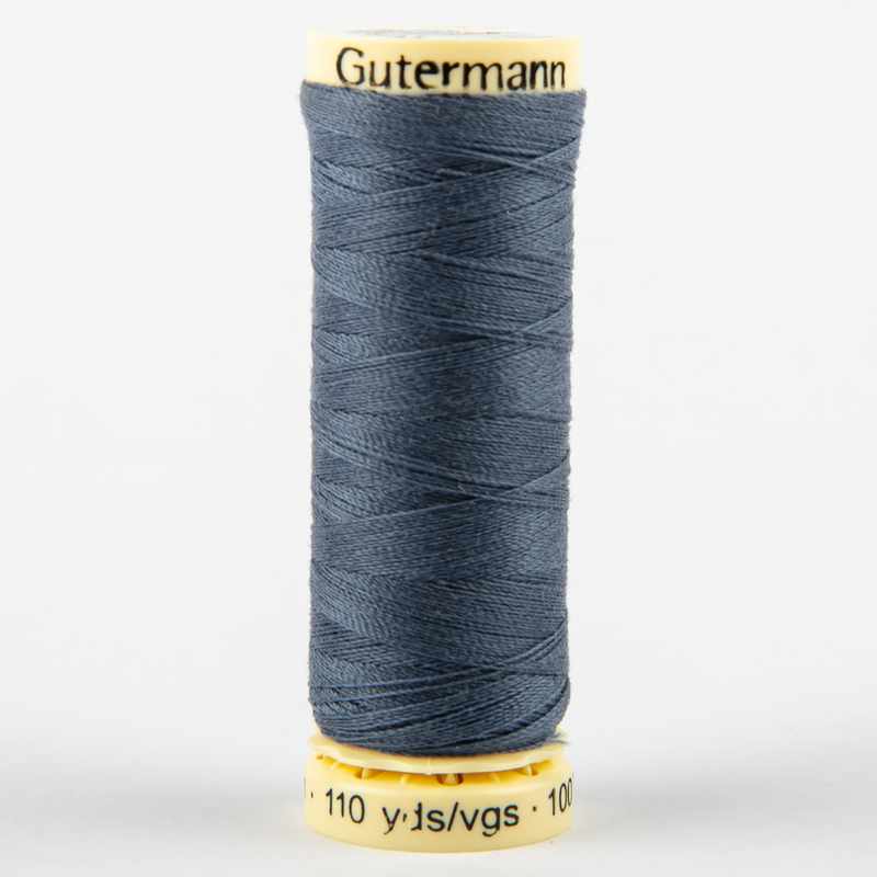 Dark Slate Gray Gutermann Sew-All Polyester Sewing Thread 100mt - 068 - Petrol Blue Sewing Threads