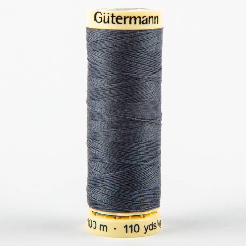 Dark Slate Gray Gutermann Sew-All Polyester Sewing Thread 100mt - 093 - Dark Pewter Sewing Threads