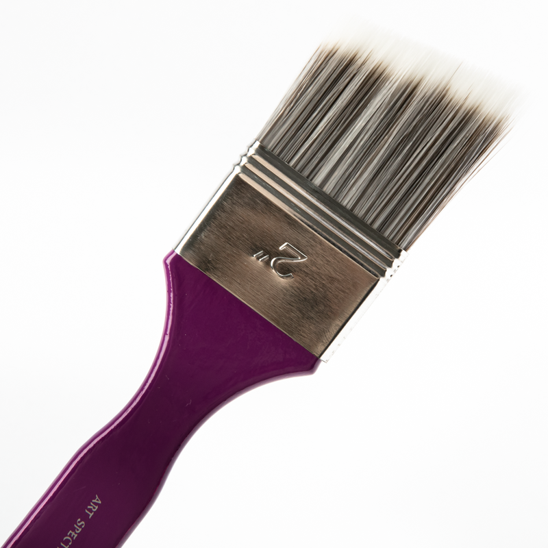 Dark Slate Gray Art Spectrum Brush Grandissimo - Slanted Long Handle Size - 50mm Paint Brushes