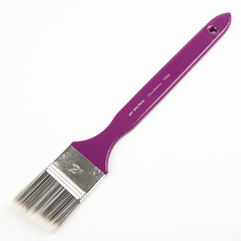 Lavender Art Spectrum Brush Grandissimo - Slanted Long Handle Size - 50mm Paint Brushes