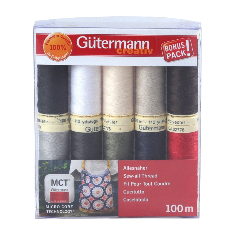 Dark Slate Gray Gutermann Thread Basic Colours All Purpose Sewing Thread Sewing Threads