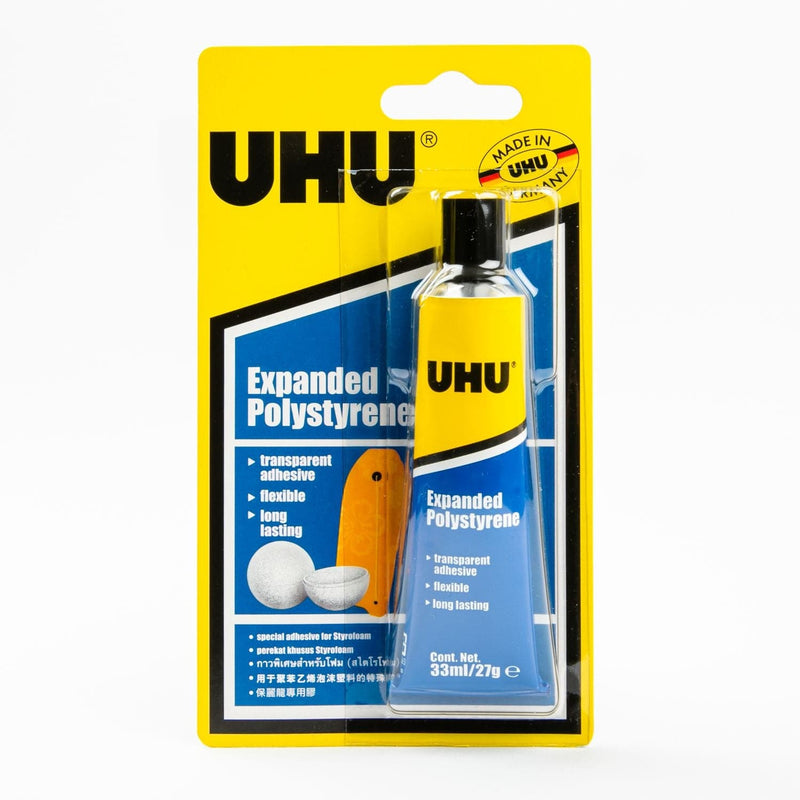 White Smoke UHU Expanded Polystyrene 33ml Glues