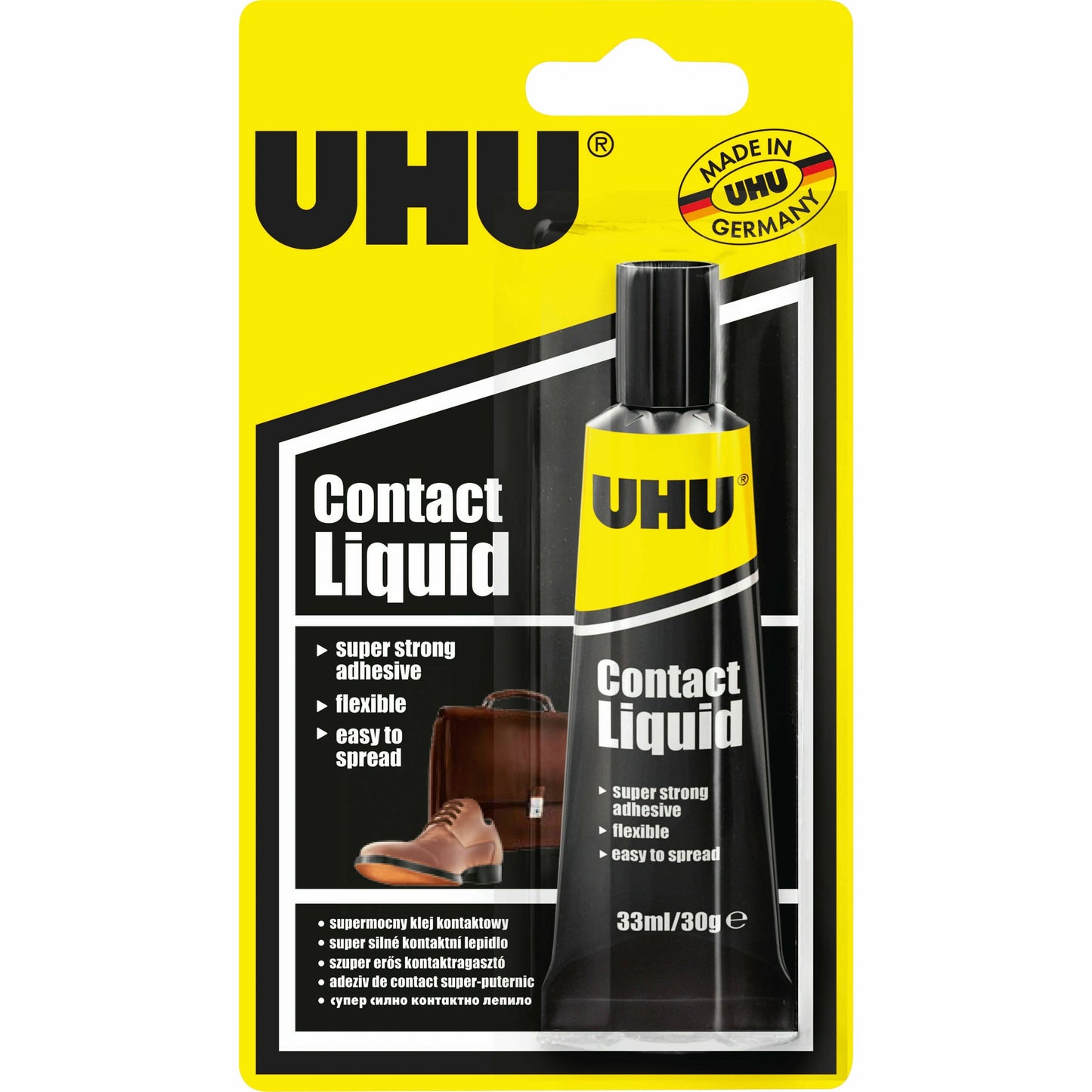 Dark Slate Gray UHU Contact Liquid Glue 33ml Glues