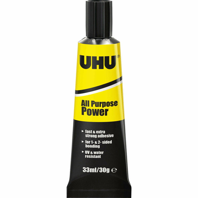 Dark Slate Gray UHU All Purpose Power Glue 33ml Glues