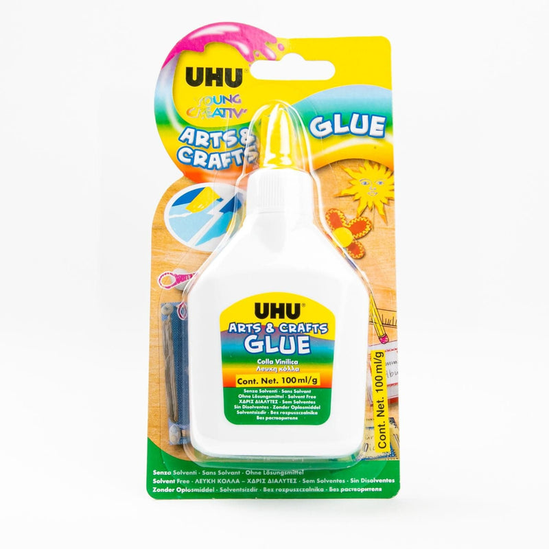 White Smoke UHU Arts & Crafts Glue 100ml Kids Glues