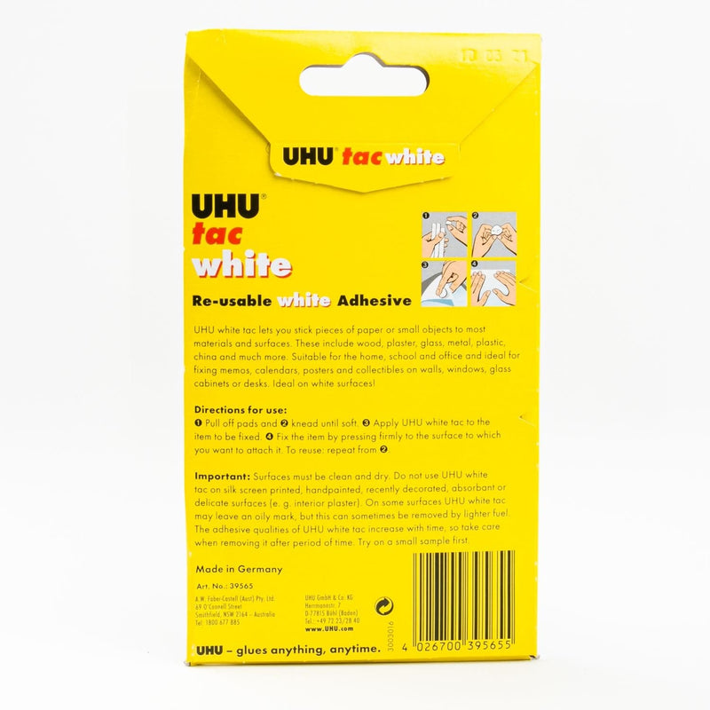 Gold UHU White Tac – Pack of 80 Putties Glues