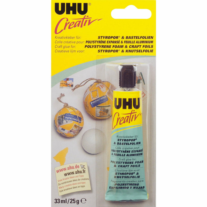 Gray UHU Creativ' Polystyrene Foam & Craft Foils 33ml Glues