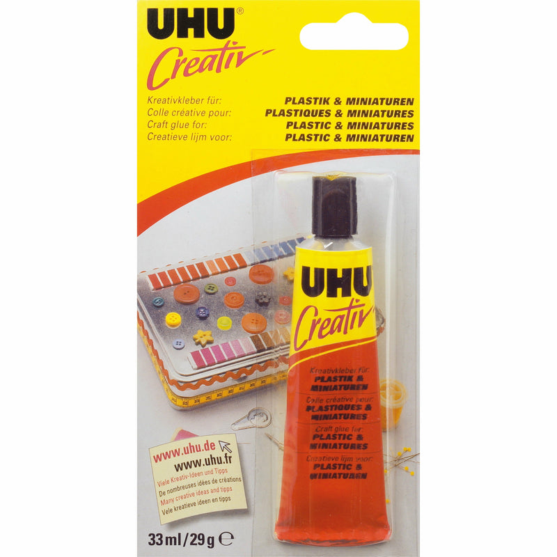 Goldenrod UHU Creativ' Plastics & Miniatures 33ml Glues