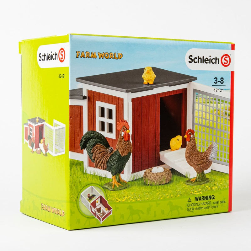 Beige Schleich - Chicken coop Kids Art and Craft