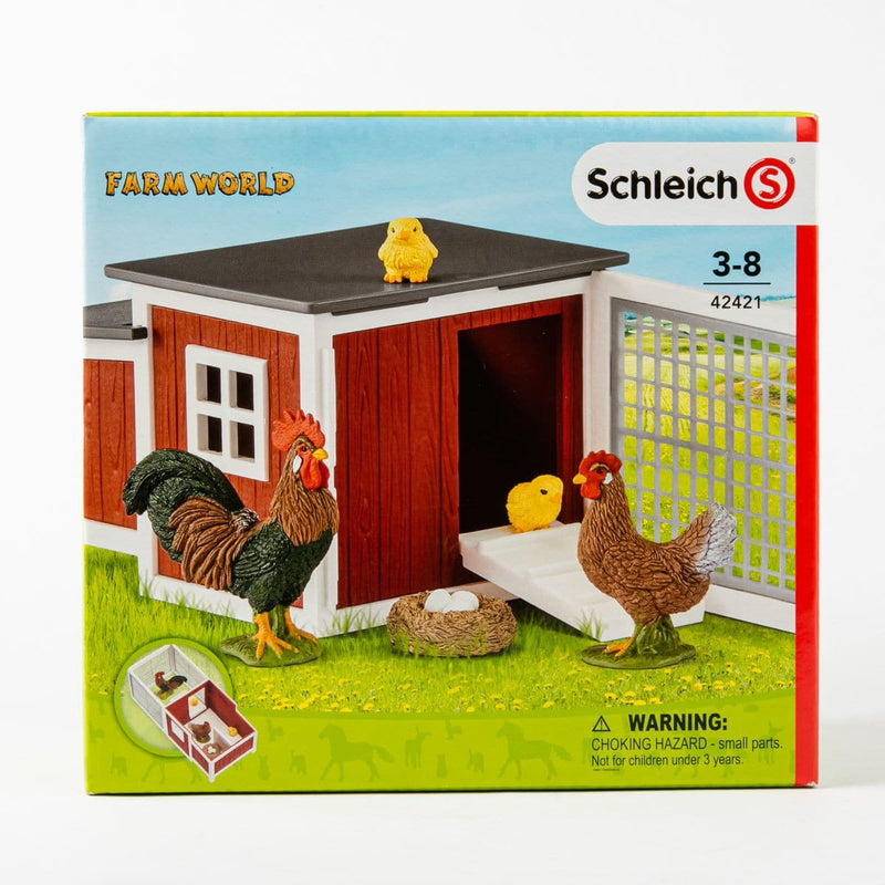 Beige Schleich - Chicken coop Kids Art and Craft