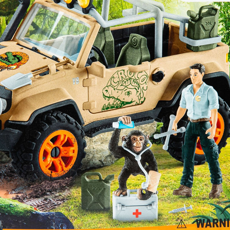 Tan Schleich - 4x4 vehicle with winch Kids Art and Craft