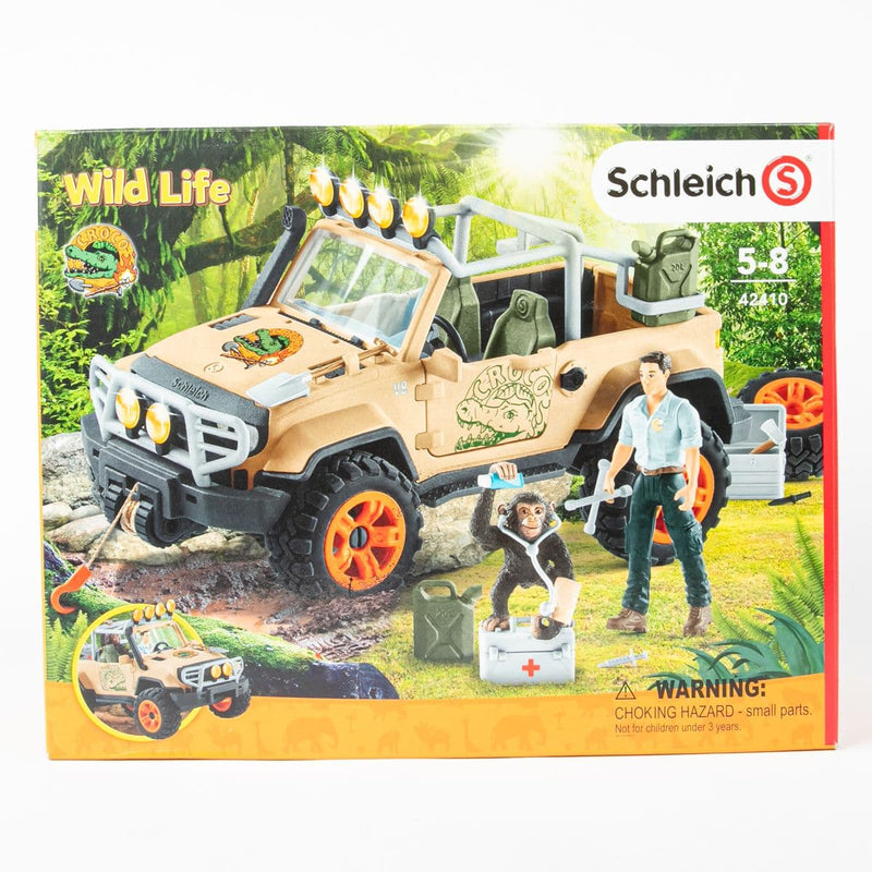 Dark Slate Gray Schleich - 4x4 vehicle with winch Kids Art and Craft