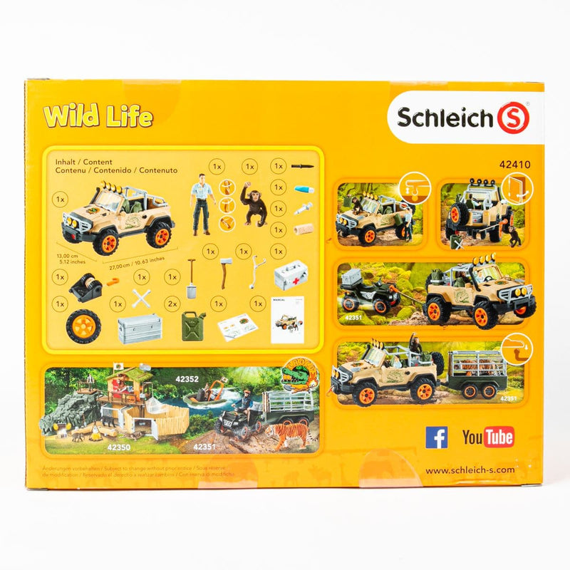 Goldenrod Schleich - 4x4 vehicle with winch Kids Art and Craft