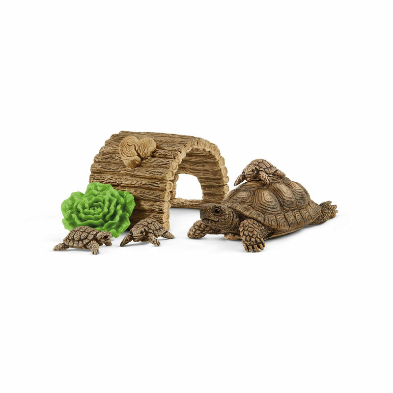 Dim Gray Schleich - Tortoise home Kids Art and Craft