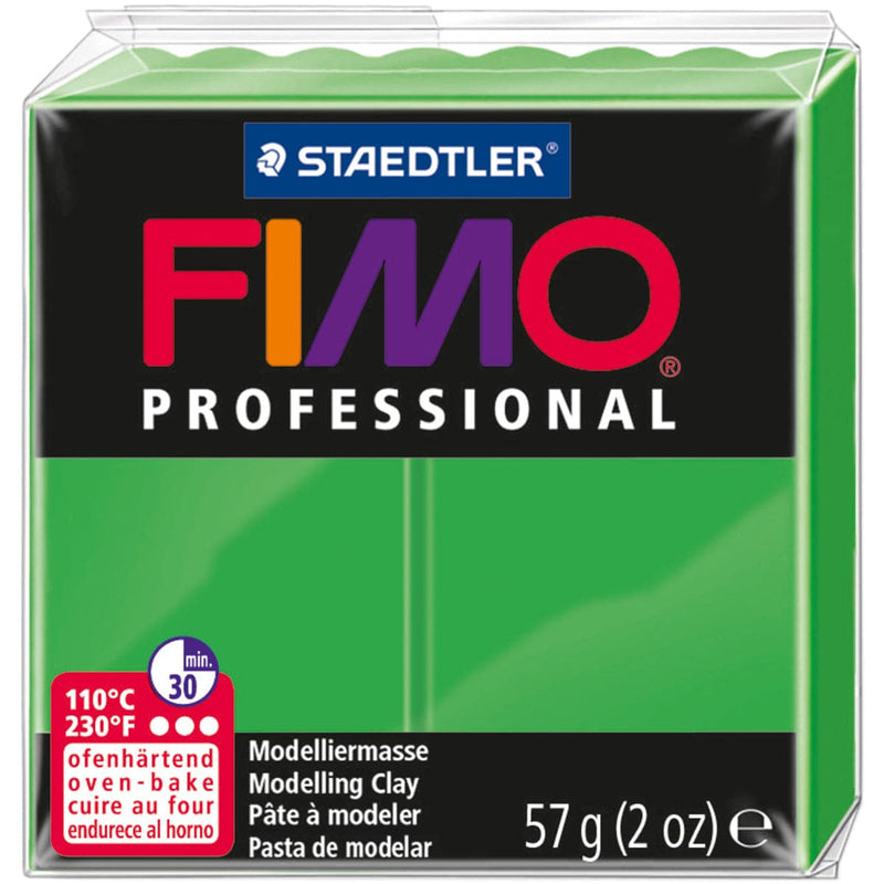 Sea Green Staedtler Fimo Professional Soft Polymer Clay 56.7g-Sap Green Polymer Clay (Oven Bake)