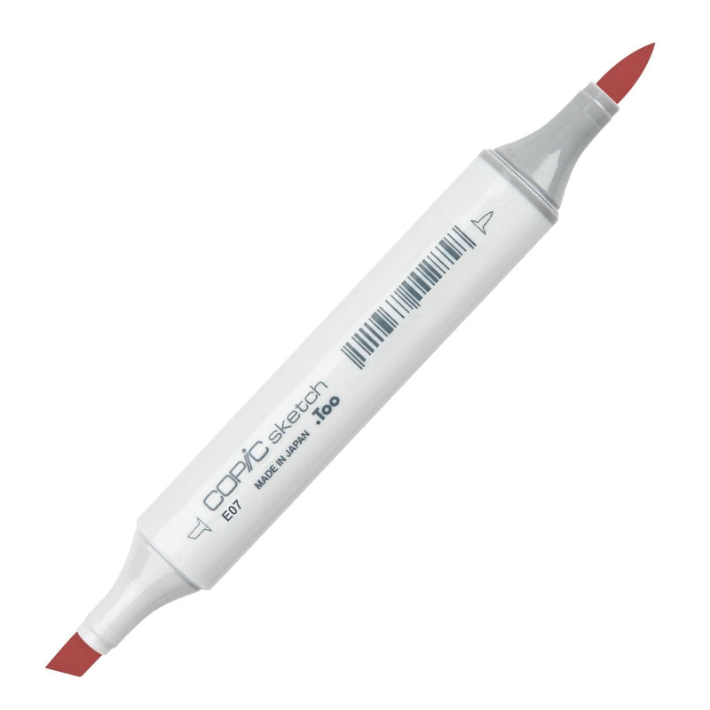 Light Gray Copic Sketch Marker Light Mahogany E07 Pens and Markers