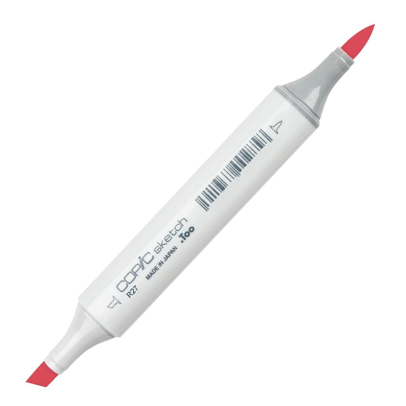 Light Gray Copic Sketch Marker Cadmium Red R27 Pens and Markers