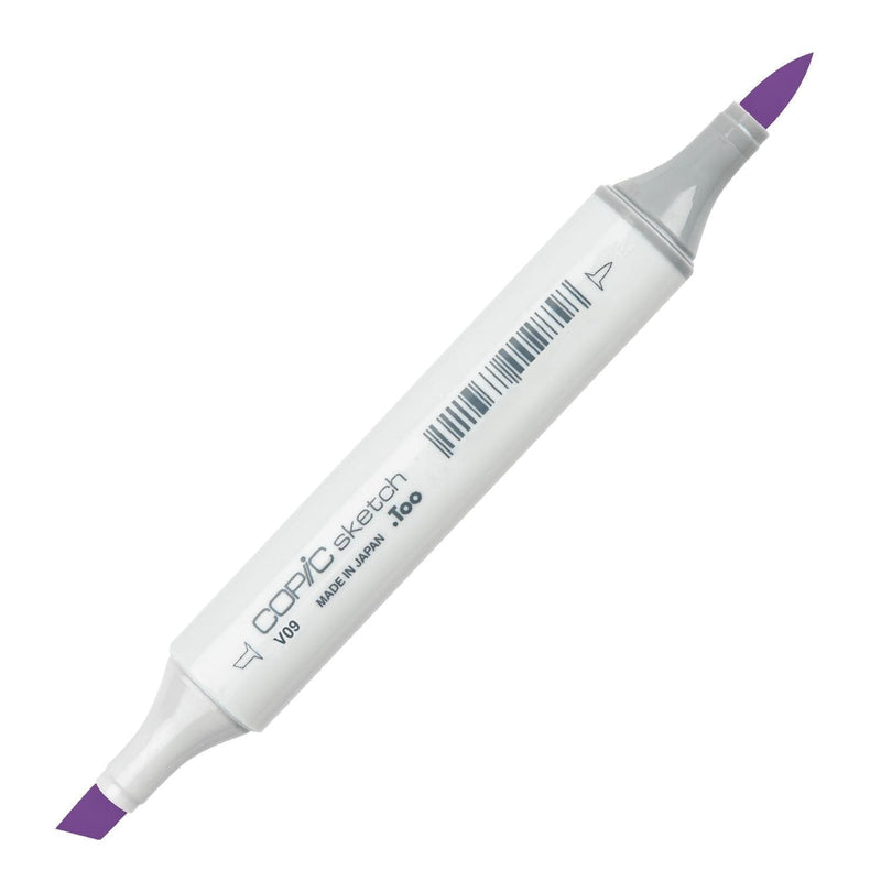 Light Gray Copic Sketch Marker Violet V09 Pens and Markers