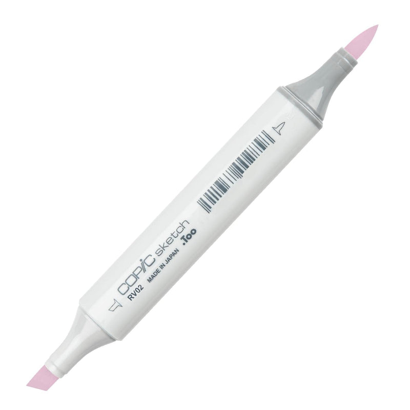 Light Gray Copic Sketch Marker Sugared Almond Pink RV02 Pens and Markers