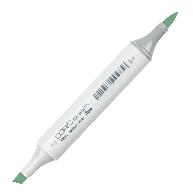 Light Gray Copic Sketch Marker Cobalt Green YG45 Pens and Markers