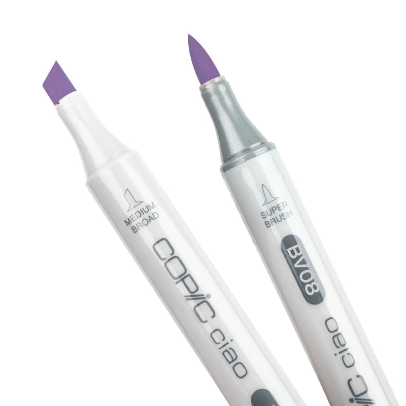 Light Gray Copic Ciao Marker Blue Violet BV08 Pens and Markers