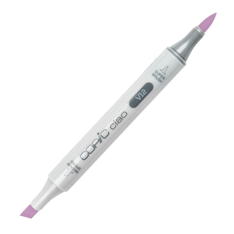 Light Gray Copic Ciao Marker Pale Lilac V12 Pens and Markers