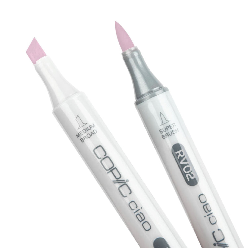 Light Gray Copic Ciao Marker Sugared Almond Pink RV02 Pens and Markers