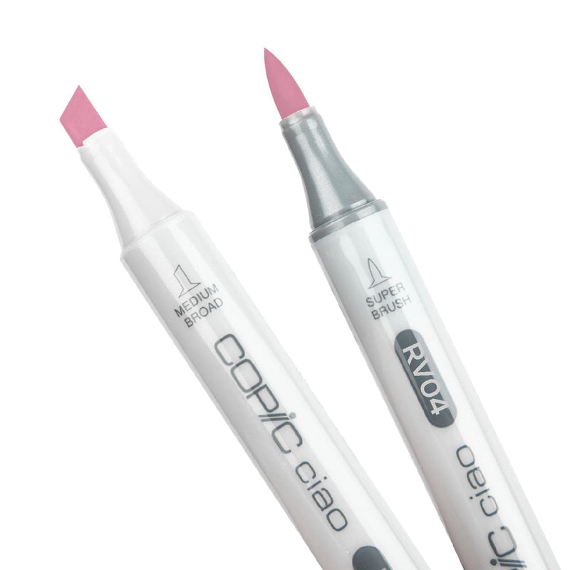 Light Gray Copic Ciao Marker Shock Pink RV04 Pens and Markers