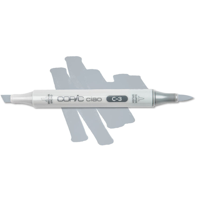 Gray Copic Ciao Marker Cool Gray 3 C-3 Pens and Markers