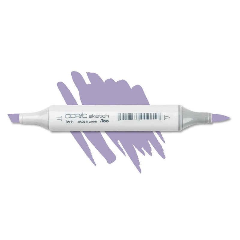 Dark Gray Copic Sketch Marker Soft Violet BV11 Pens and Markers