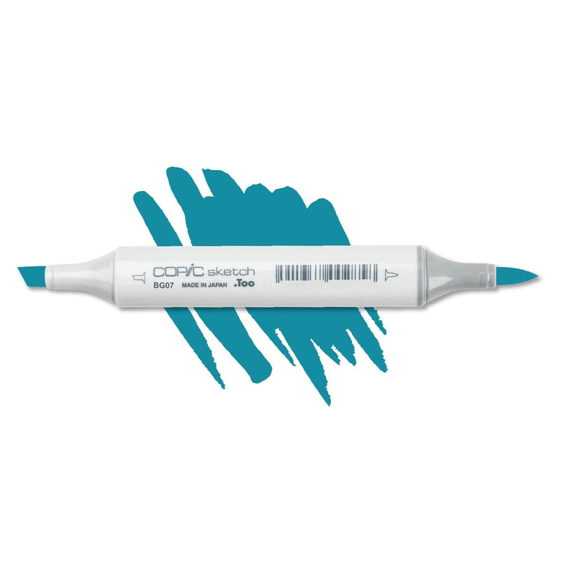 Light Gray Copic Sketch Marker Petroleum Blue BG07 Pens and Markers