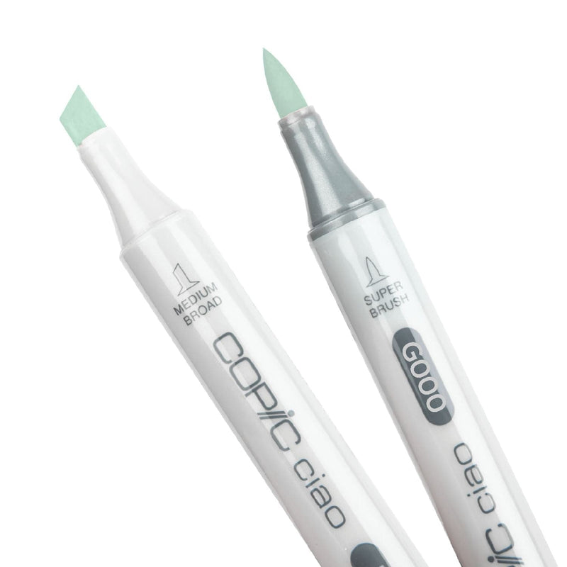 Light Gray Copic Ciao Marker Pale Green G000 Pens and Markers