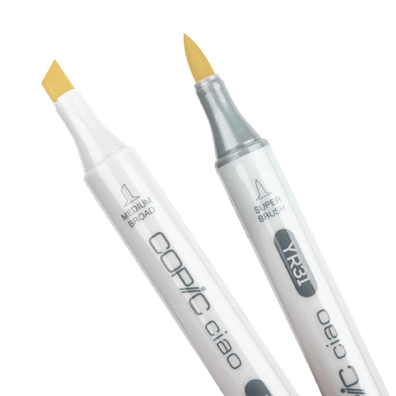 Light Gray Copic Ciao Marker Light Reddish Yellow YR31 Pens and Markers