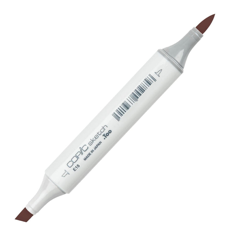 Light Gray Copic Sketch Marker Copper E18 Pens and Markers
