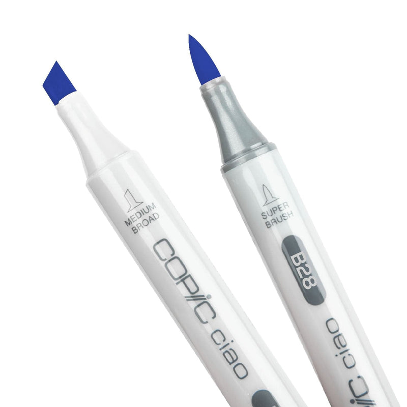 Light Gray Copic Ciao Marker Royal Blue B28 Pens and Markers