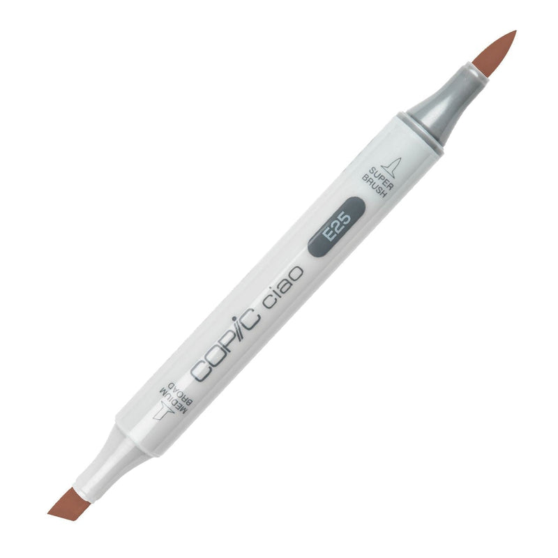 Light Gray Copic Ciao Marker Caribe Cocoa E25 Pens and Markers