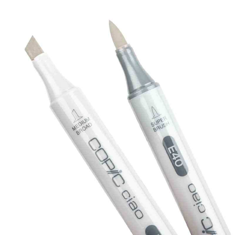Light Gray Copic Ciao Marker Brick White E40 Pens and Markers