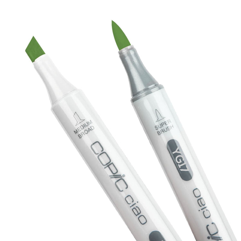 Light Gray Copic Ciao Marker Grass Green YG17 Pens and Markers