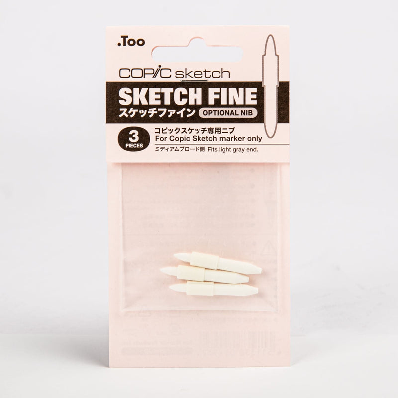 Antique White Copic Sketch Spare Nib   Fine 3pcs Pens and Markers
