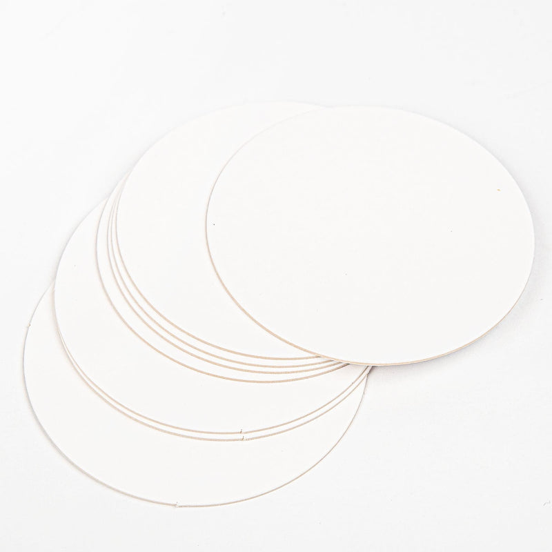 White Smoke Copic Paper Selection Coaster Card. 8 Cards 1mm thick each. Pads