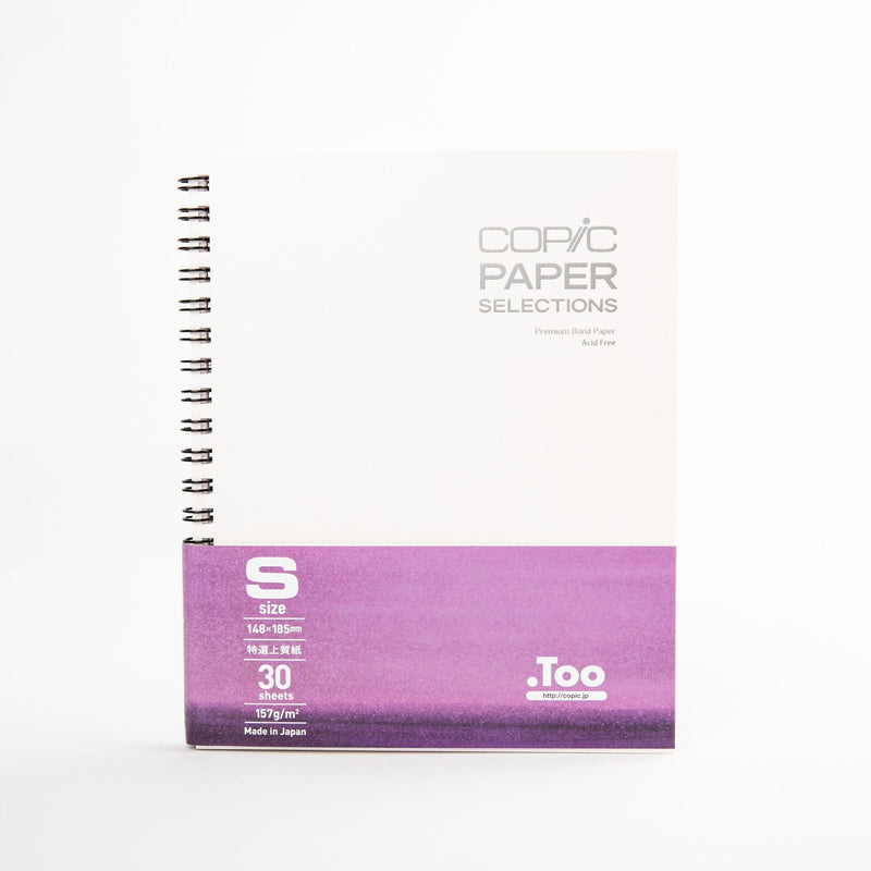 Plum Copic Sketchbook Square 30 Sheets 110x110mm. Hardcover. Pads