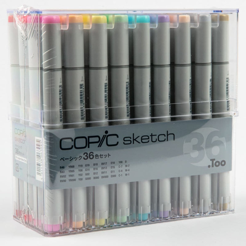 Light Slate Gray Copic Sketch Markers 36 Set Pens and Markers
