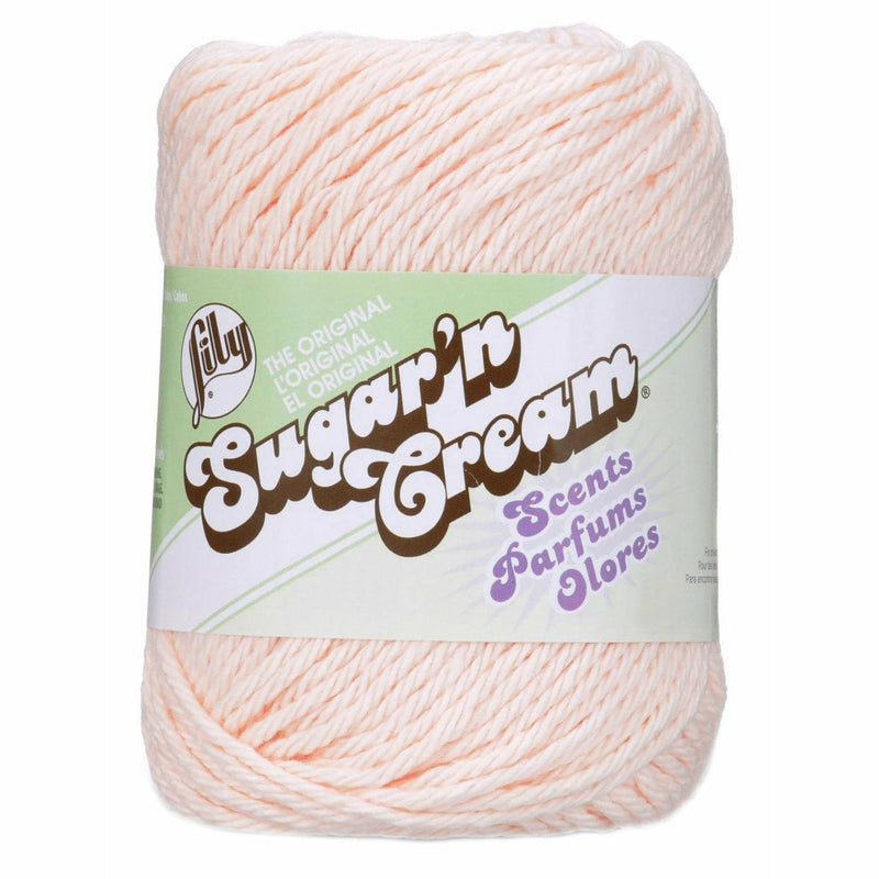 Light Gray Lily Sugar'n Cream Yarn   -   Scents  -  Camomile 56g Knitting and Crochet Yarn