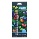 Dark Slate Gray The Art Studio Gouache Paint Tubes 12 x 12ml Gouache