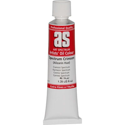 Firebrick Art Spectrum Oil Paint 40mL Spectrum Crimson  S1 Oil Paints
