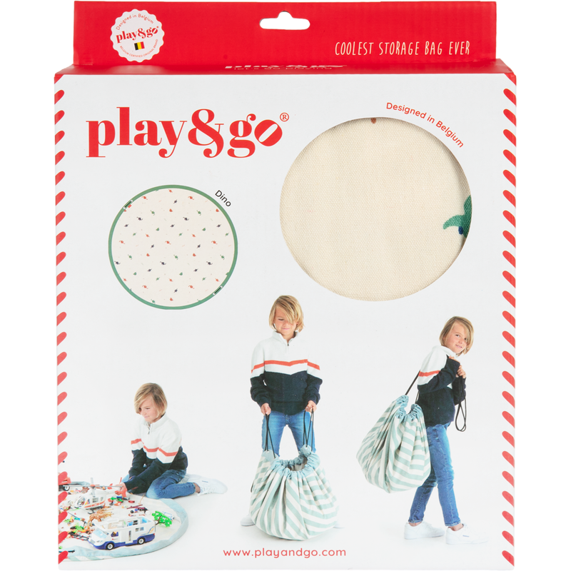 Beige Play&Go - Toy Storage Bag - OMY Colour Your Bag Kids Craft Basics