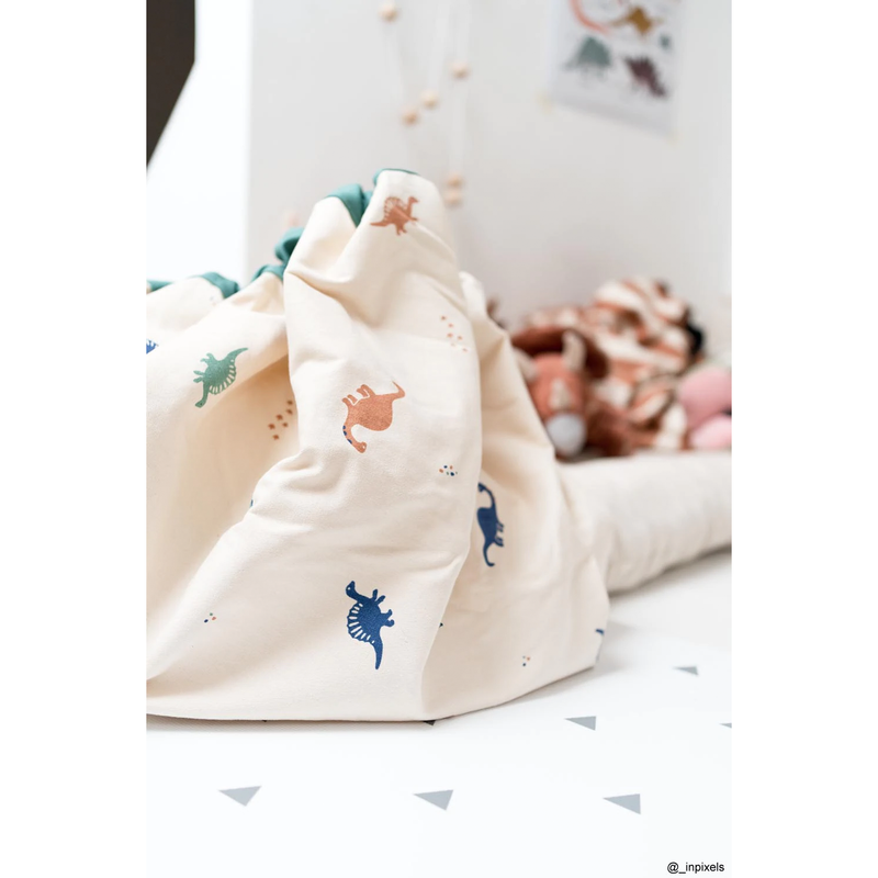 Light Gray Play&Go - Toy Storage Bag - OMY Colour Your Bag Kids Craft Basics