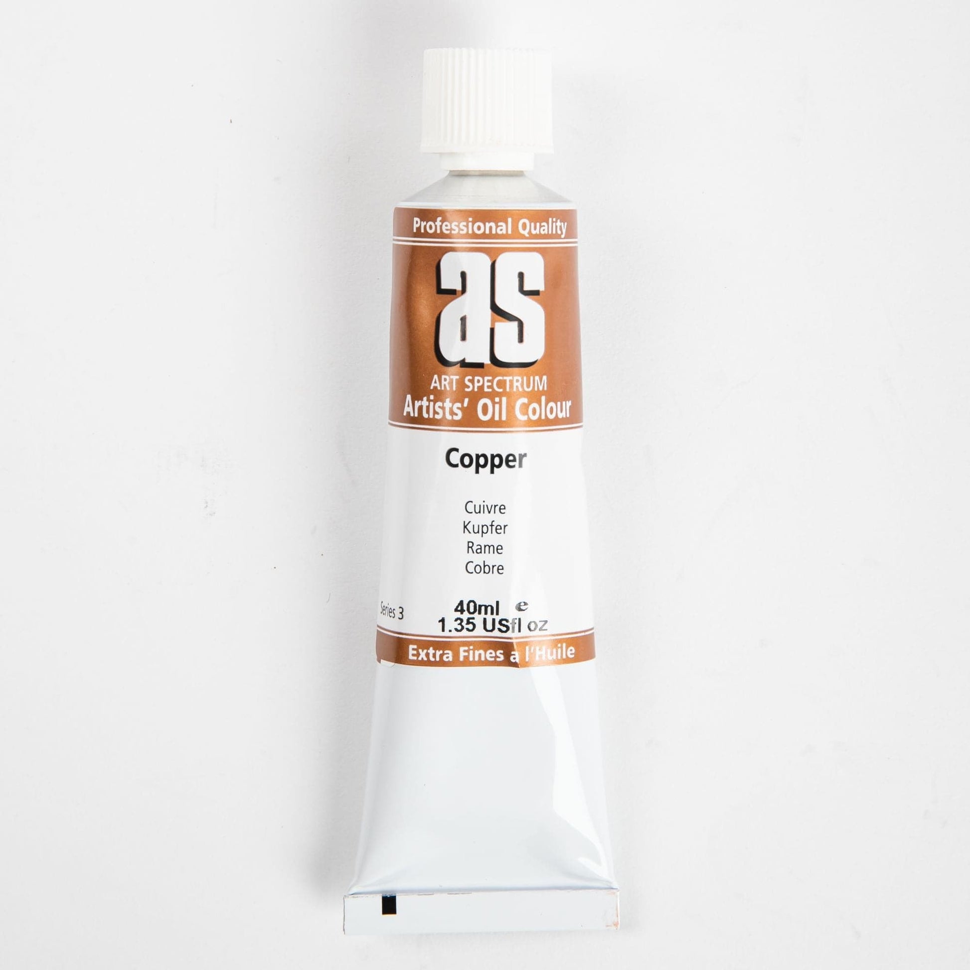 Rosy Brown Art Spectrum Oil Paint 40mL Copper  S3 Oil Paints