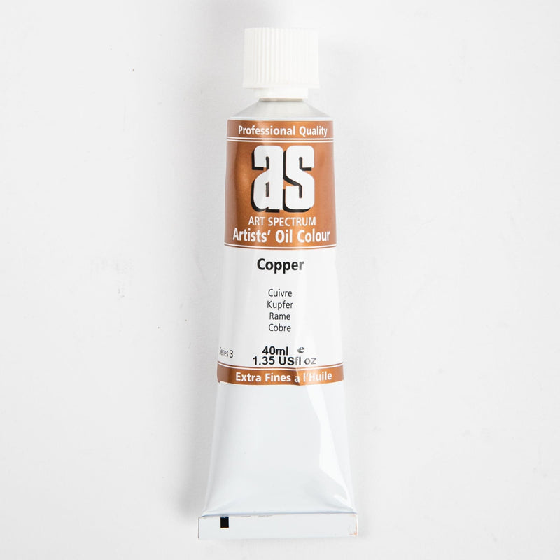 Rosy Brown Art Spectrum Oil Paint 40mL Copper  S3 Oil Paints