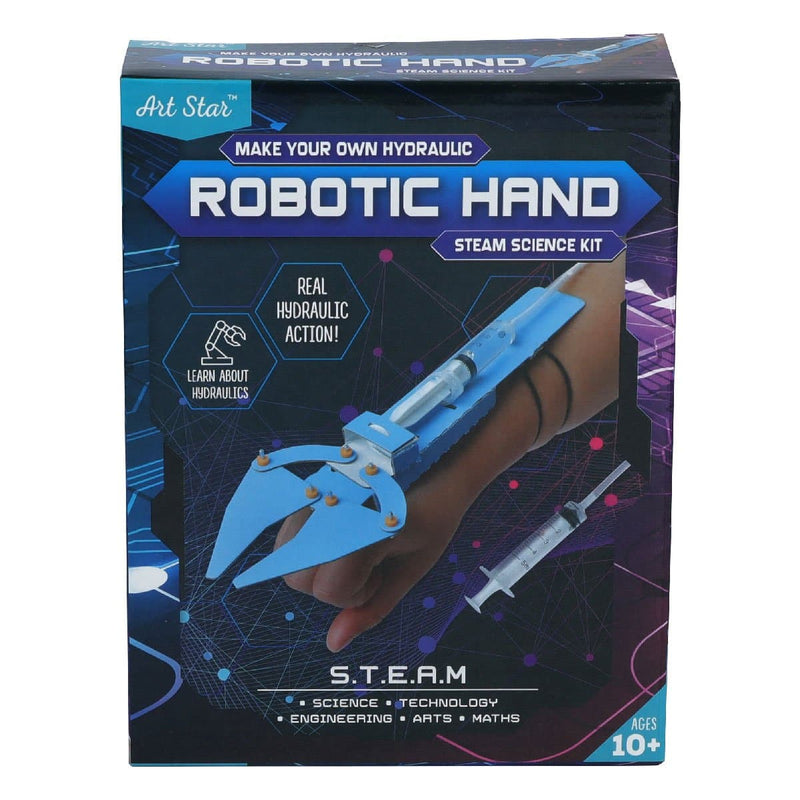 Dark Slate Gray Art Star Make Your Own Hydraulic Robotic Hand STEAM Science Kit Kids STEM & STEAM Kits